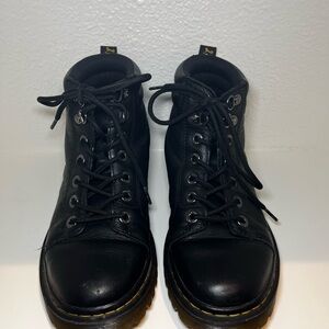 Dr. Martens Black Leather Boots